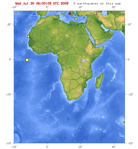 Map of africa