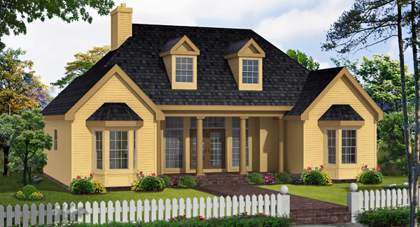 p_Front_Exteriorbeach_house_plans